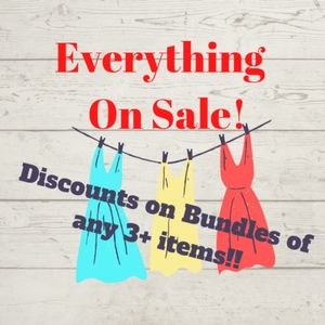 Extra extra extra low offers accepted!!! Closet clear out